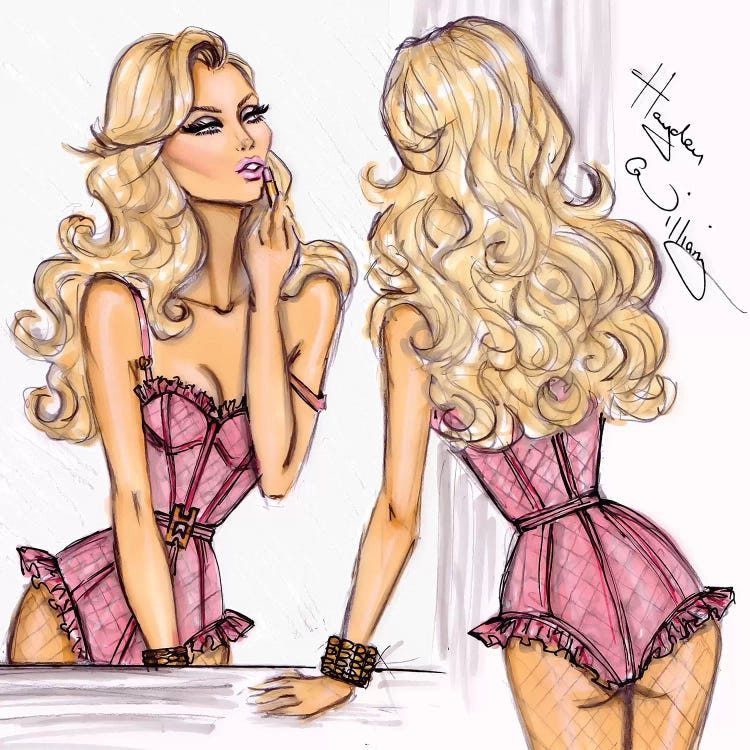 Kiss & Make-Up by Hayden Williams wall art