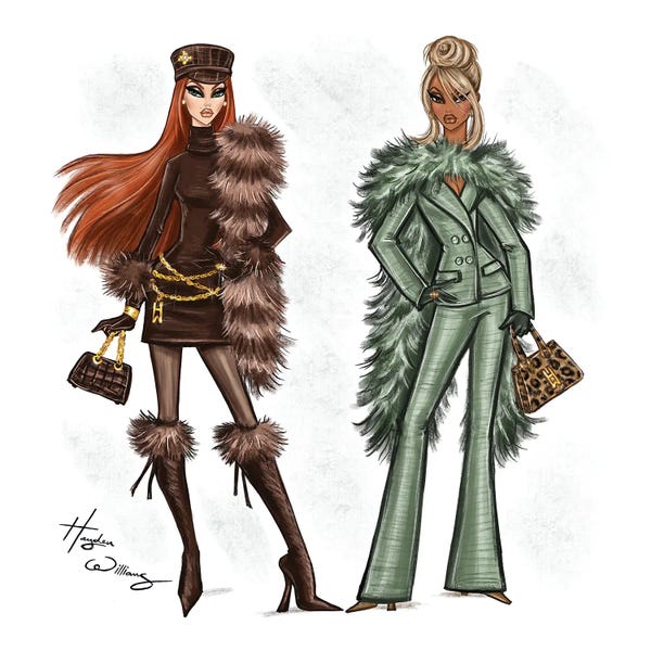 Hayden Williams: Winter Glam - Off To Aspen by Hayden Williams