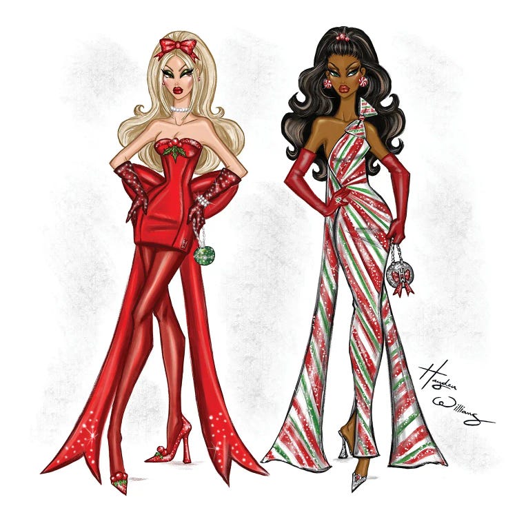 Festive Glam - Christmas 2023 by Hayden Williams wall art