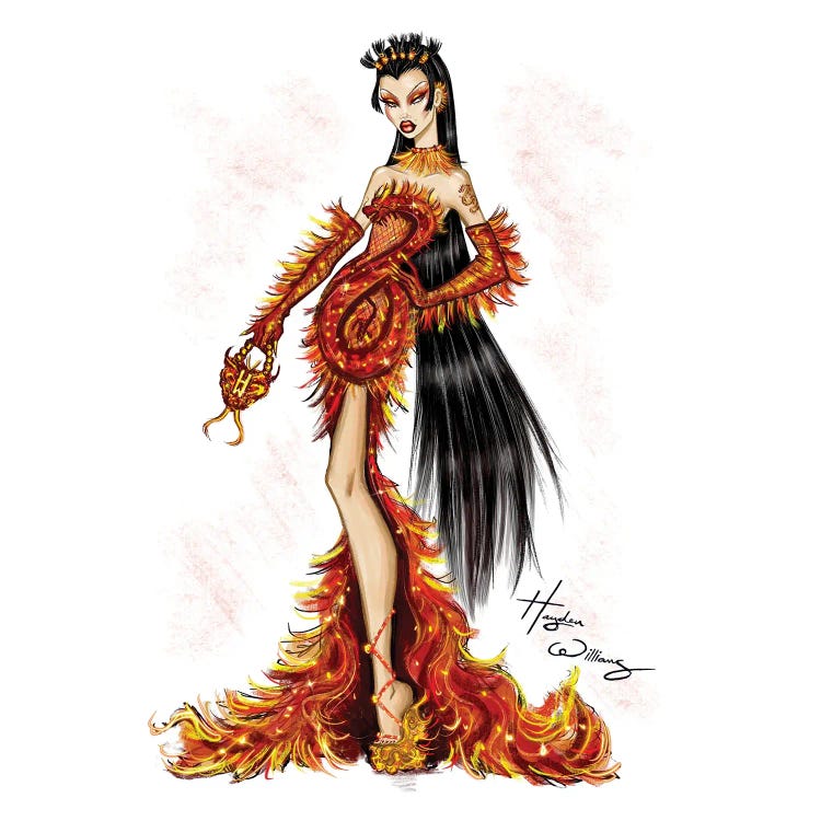 Lunar New Year 2024 - Year Of The Dragon by Hayden Williams wall art