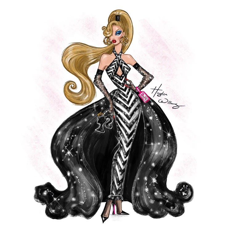 Barbie 65th Anniversary Couture by Hayden Williams wall art