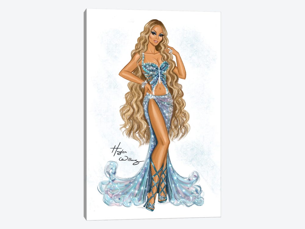 Mariah Carey by Hayden Williams 1-piece Canvas Print