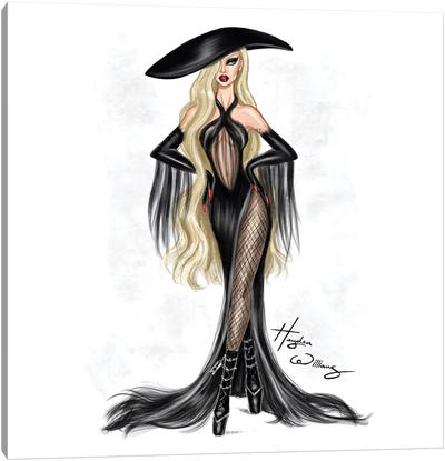 Lady Gaga Canvas Art Print - Hayden Williams
