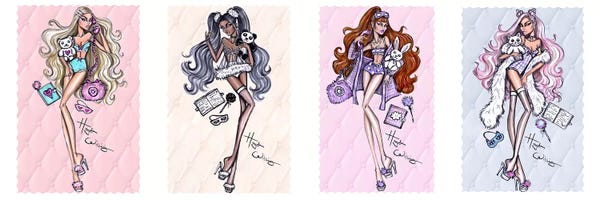 Lingerie: Sweet Dreams Collection  by Hayden Williams