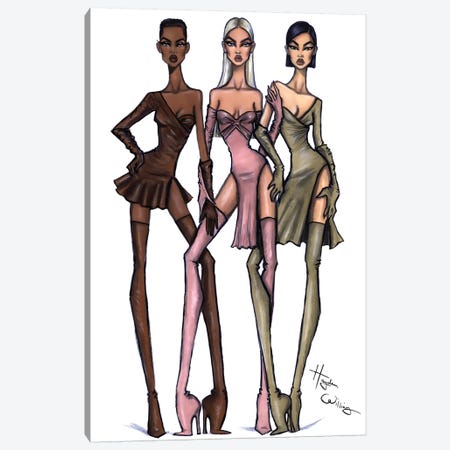 Pose The House Down Canvas Print #HWI46} by Hayden Williams Canvas Art