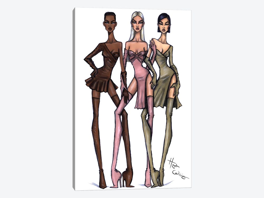 Pose The House Down by Hayden Williams 1-piece Canvas Art