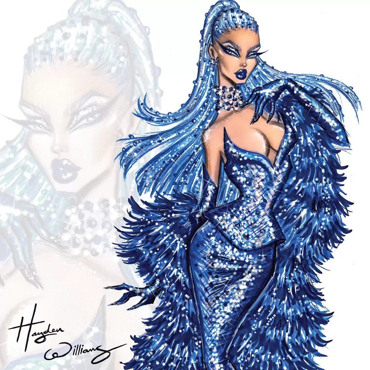 Blue Blood by Hayden Williams wall art