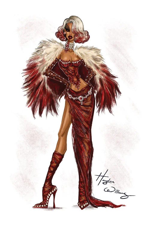 Bloodied and Beautiful by Hayden Williams wall art