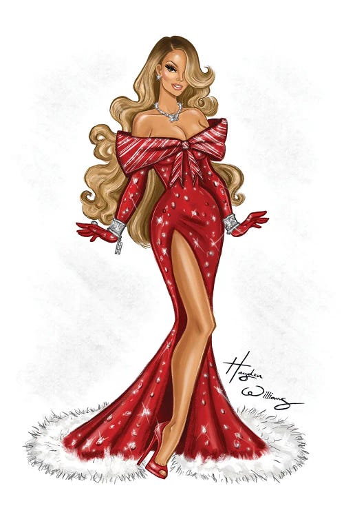 Mariah Carey Festive Glam