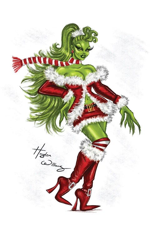 Grinch Glam 2024