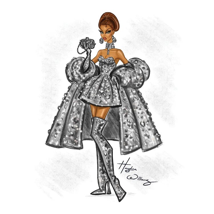 New Year Glamour 2025 by Hayden Williams wall art