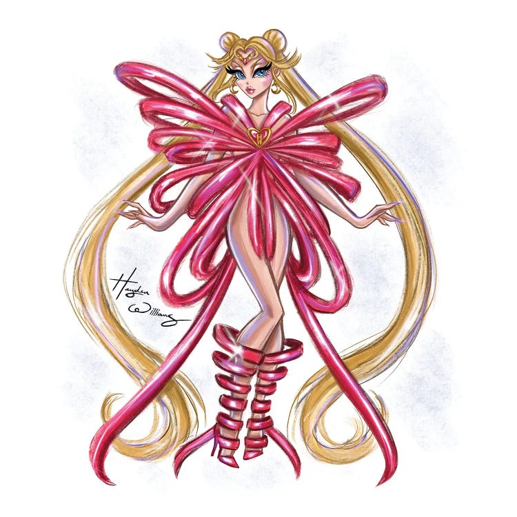 Sailor Moon Transformation by Hayden Williams wall art