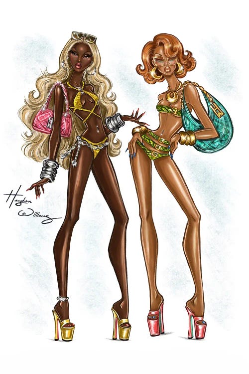 Beach Babes - Summer 2025 by Hayden Williams wall art
