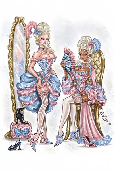 Marie Antoinette: Marie Antoinette - Rococo Couture by Hayden Williams
