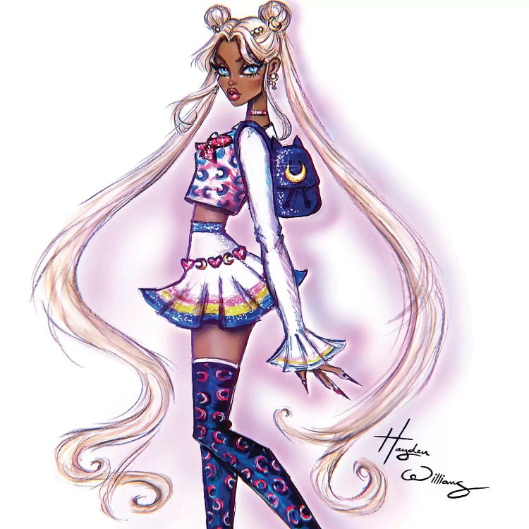 Sailor Moon by Hayden Williams wall art