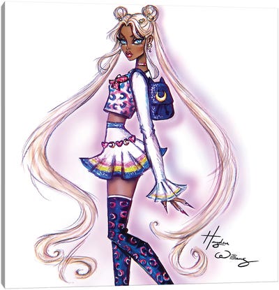 Sailor Moon Canvas Art Print - Kids TV & Movie Art
