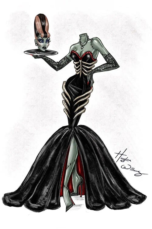 Haunt Couture - Head on a Platter by Hayden Williams wall art