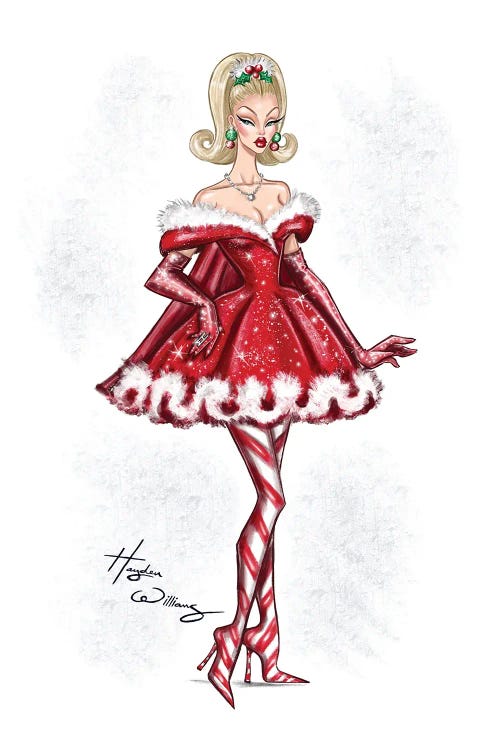 Little Red Santa Dress