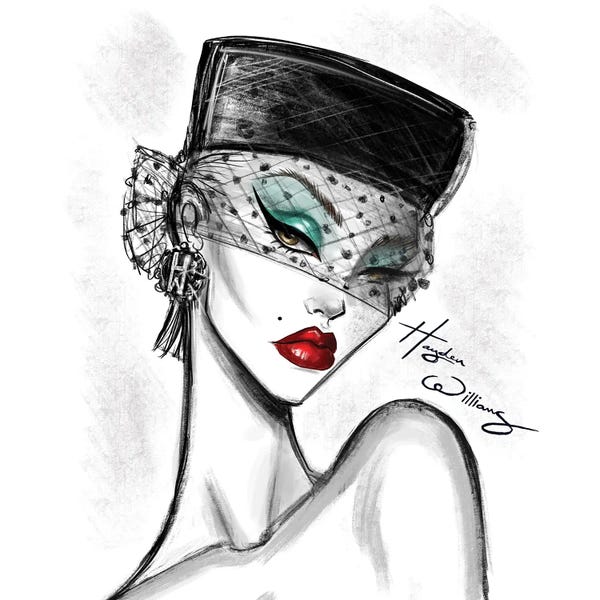 Glam Bedroom: Veiled Glamour by Hayden Williams