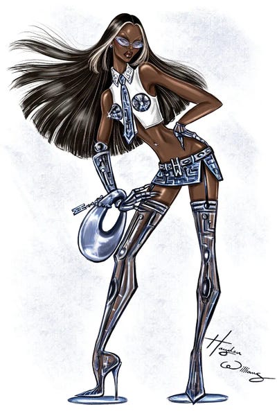 Hayden Williams: Fembot Supermodel by Hayden Williams