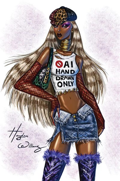 Hayden Williams: No AI - Hand Drawn Only by Hayden Williams