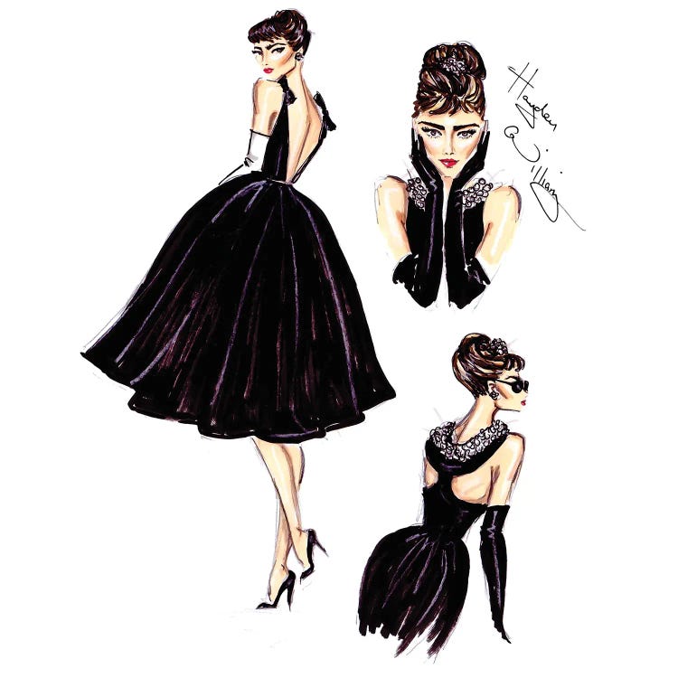 Little Black Dress by Hayden Williams wall art