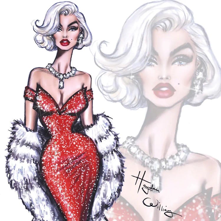 Marilyn by Hayden Williams wall art