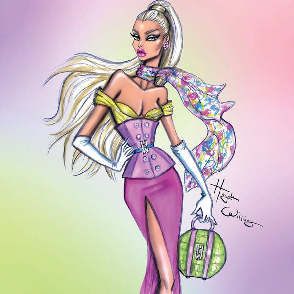 Barbiecore: Pops of Colour by Hayden Williams