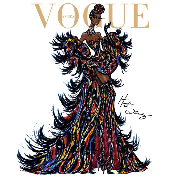 Vogue Africa by Hayden Williams wall art