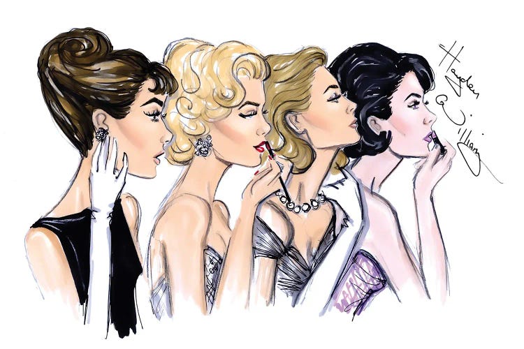 Old Hollywood Glam by Hayden Williams wall art