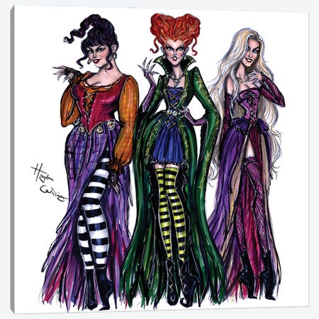 I Put A Spell On You Canvas Print #HWI98} by Hayden Williams Canvas Artwork