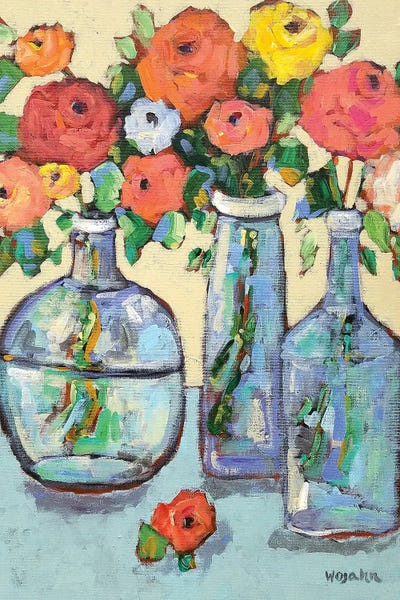 More Buds In A Bottle by Holly Wojahn canvas print