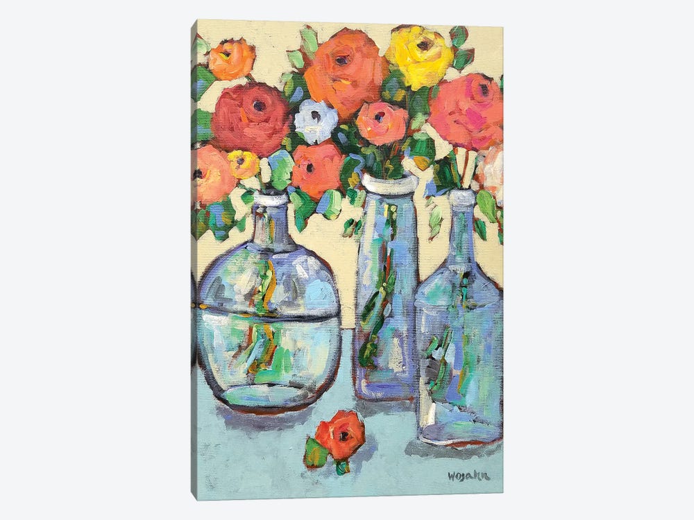 More Buds In A Bottle by Holly Wojahn 1-piece Canvas Print