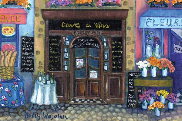 Wine: Wine Cave by Holly Wojahn