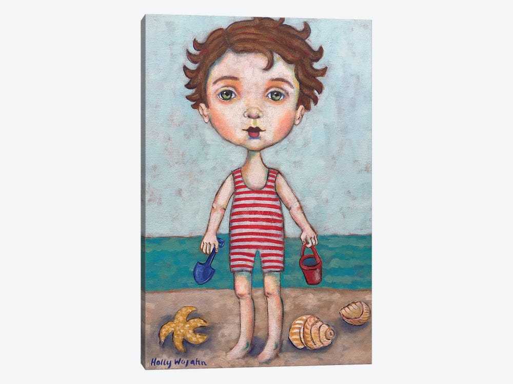 Beach Boy by Holly Wojahn 1-piece Canvas Art