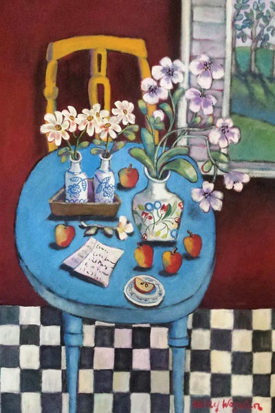 Holly Wojahn: La Table En Bleu by Holly Wojahn