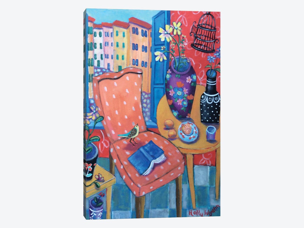 A Salon Of Many Colors by Holly Wojahn 1-piece Canvas Art