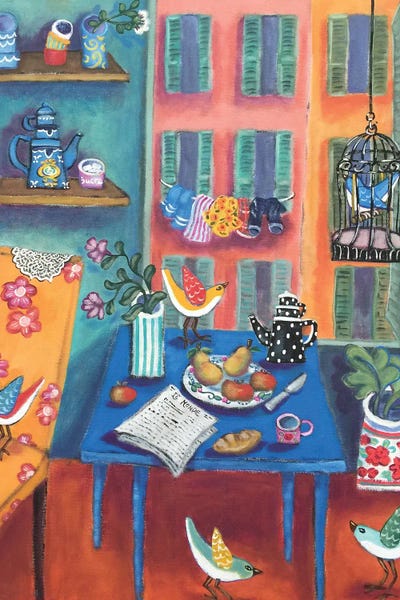 Holly Wojahn: Menton Interior by Holly Wojahn