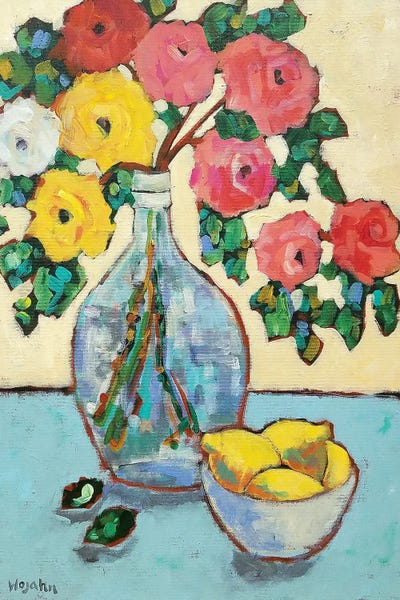 Buds In A Bottle by Holly Wojahn canvas print