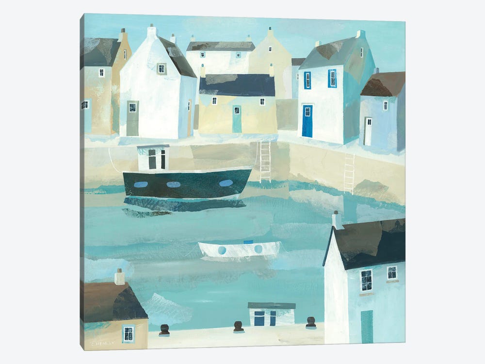Little Harbour by Claire Henley 1-piece Canvas Art