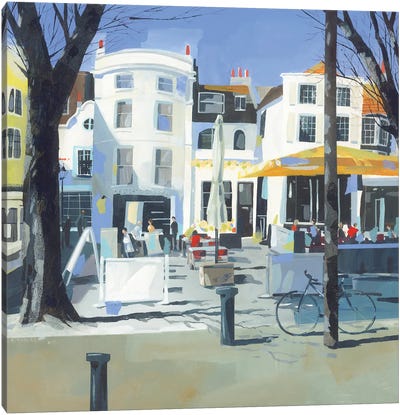 East Street Brighton Canvas Art Print - Claire Henley