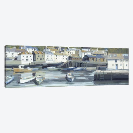 Polperro Canvas Print #HYC114} by Claire Henley Canvas Art
