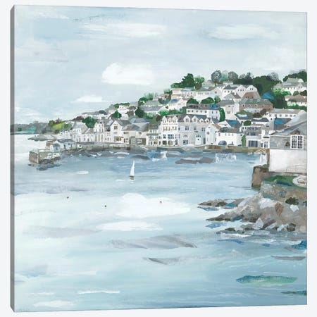 St Mawes, Autumn Canvas Print #HYC116} by Claire Henley Canvas Artwork