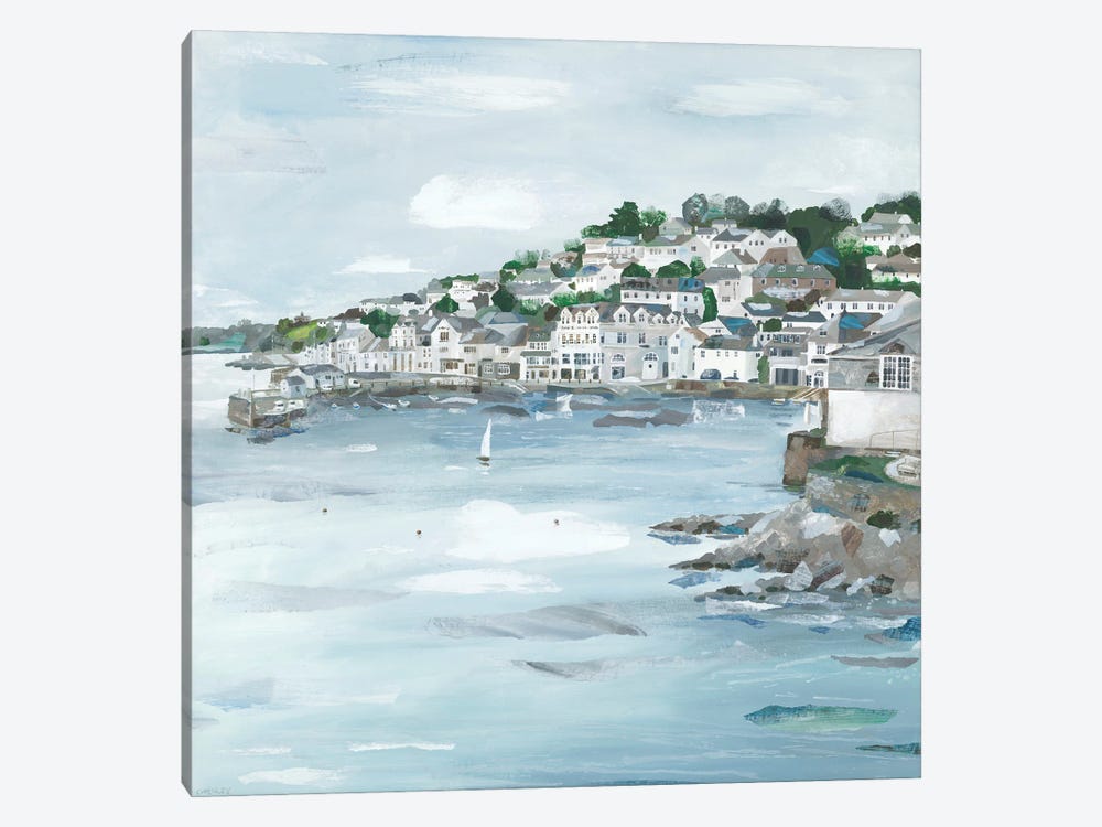 St Mawes, Autumn by Claire Henley 1-piece Canvas Print