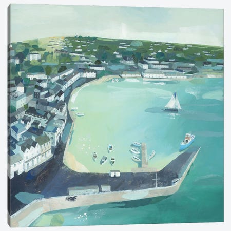 Above St Mawes Canvas Print #HYC118} by Claire Henley Art Print