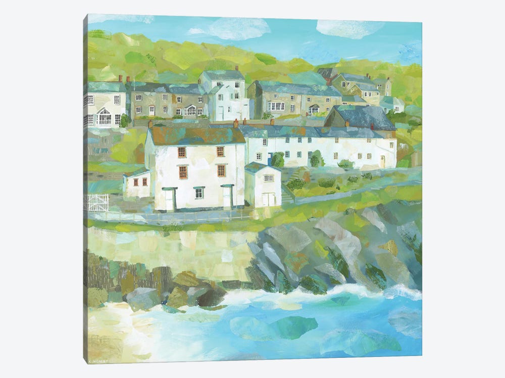 Portloe by Claire Henley 1-piece Canvas Art