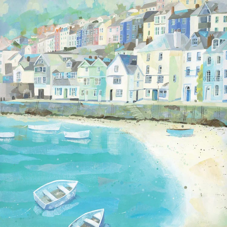 Bayards Cove, Dartmouth by Claire Henley wall art