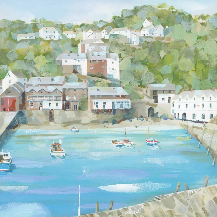 Clovelly by Claire Henley wall art