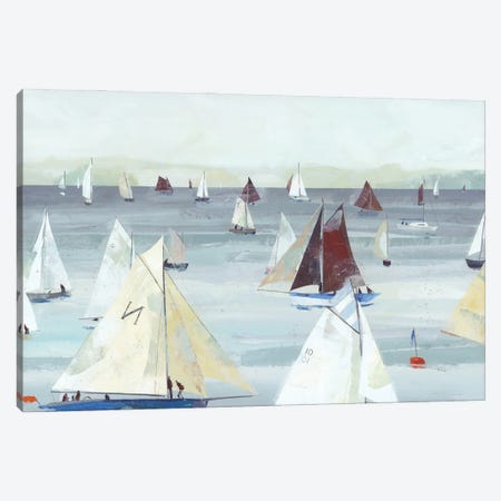 Classic Boats, St Mawes Canvas Print #HYC133} by Claire Henley Art Print