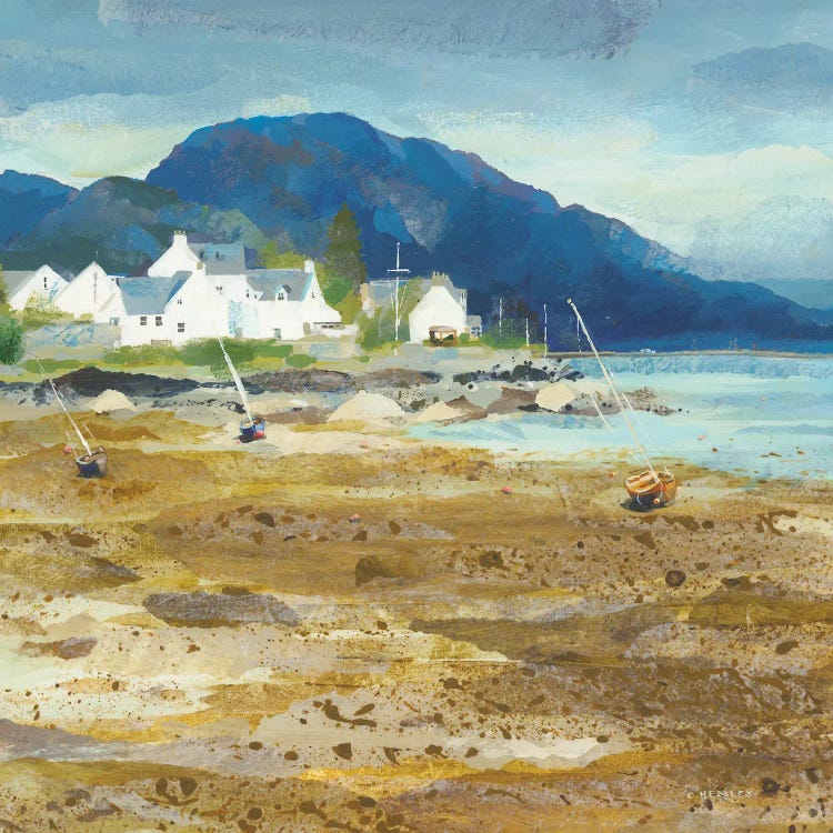 Low Tide, Plockton by Claire Henley wall art